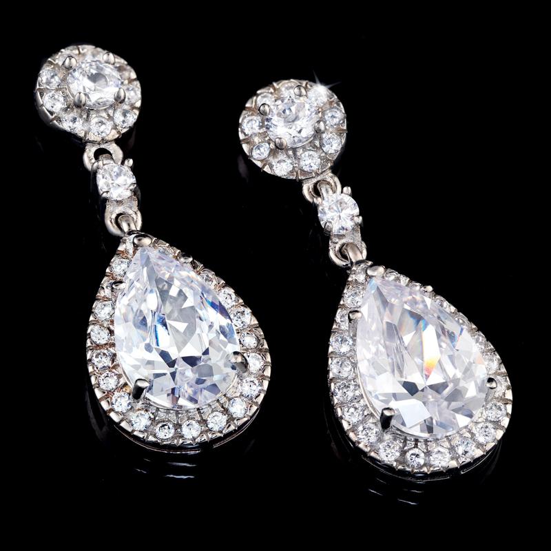 Royal Pear Drop Earrings